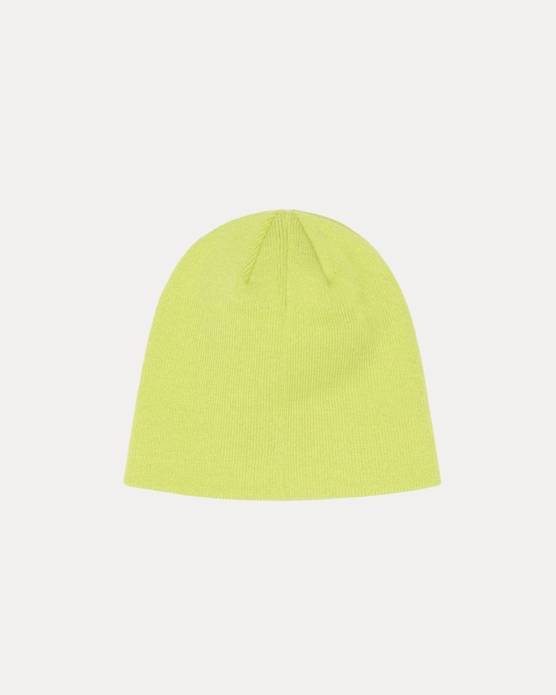 Stussy Hue Lysegrøn - Basic Stüssy Skullcap Herre OR37-3677Z5