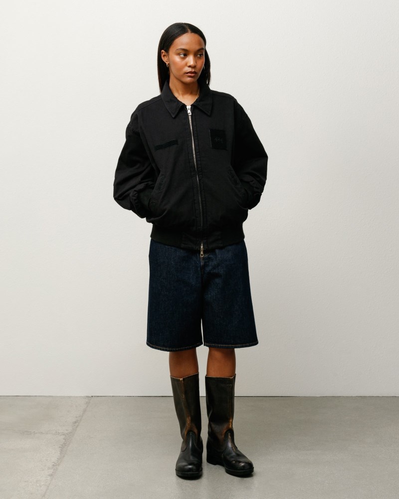 Stussy Shorts Indigo - Stüssy Big Ol' Short Denim Herre CQ49-1959T3