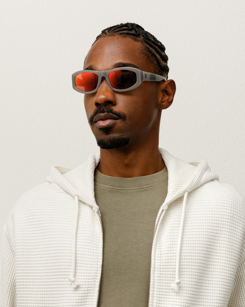 Stussy Solbriller Grå Sølv - Stüssy Landon Sunglasses Dame YM32-0662T1