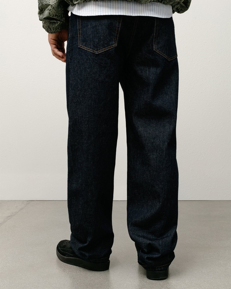 Stussy Jeans Indigo - Stüssy New Classic Jean Denim Dame JU12-0082V9