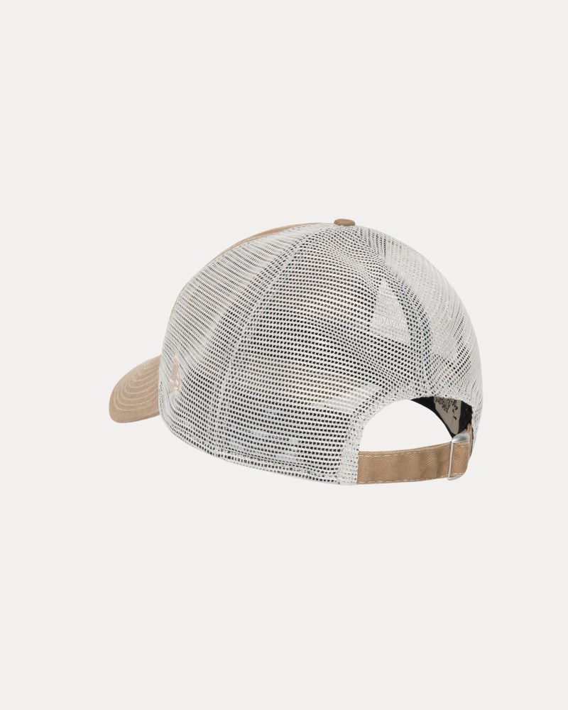 Stussy Kasketter Khaki - Stüssy New Era 9TWENTY Washed Basic Trucker Dame FY32-7172R7