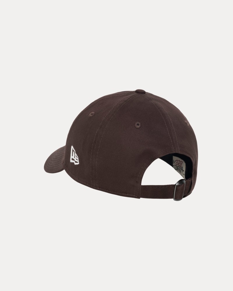 Stussy Kasketter Brune - Stüssy New Era 9Twenty Basic Strapback Herre UE78-2158U2