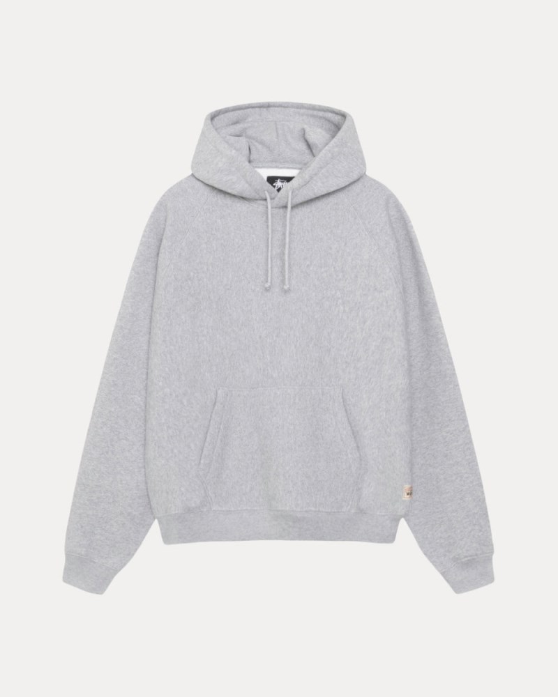 Stussy Hættetrøje Grå - Stüssy Relaxed Hoodie Dame FG02-9682X0