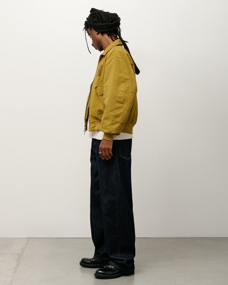Stussy Jeans Indigo - Stüssy Relaxed Jean Denim Dame LN36-7976H2