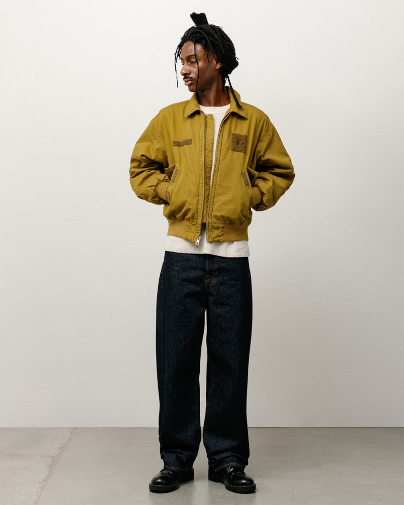 Stussy Jeans Indigo - Stüssy Relaxed Jean Denim Dame LN36-7976H2