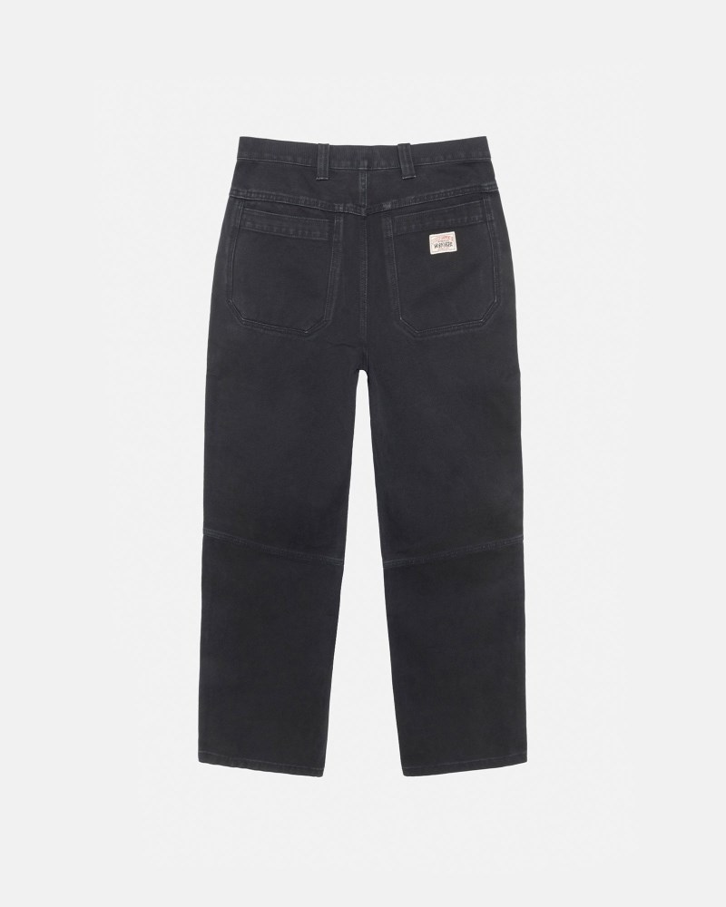 Stussy Bukser Sort - Stüssy Trekking Pant Dame XD31-3061I9