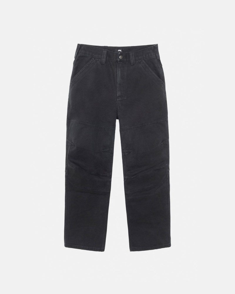 Stussy Bukser Sort - Stüssy Trekking Pant Dame XD31-3061I9