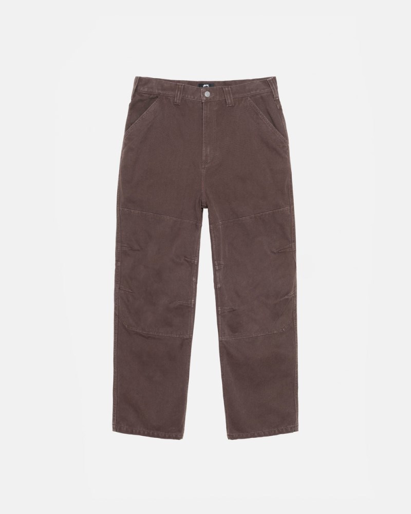 Stussy Bukser Kaffe - Stüssy Trekking Pant Herre PV89-6879E5