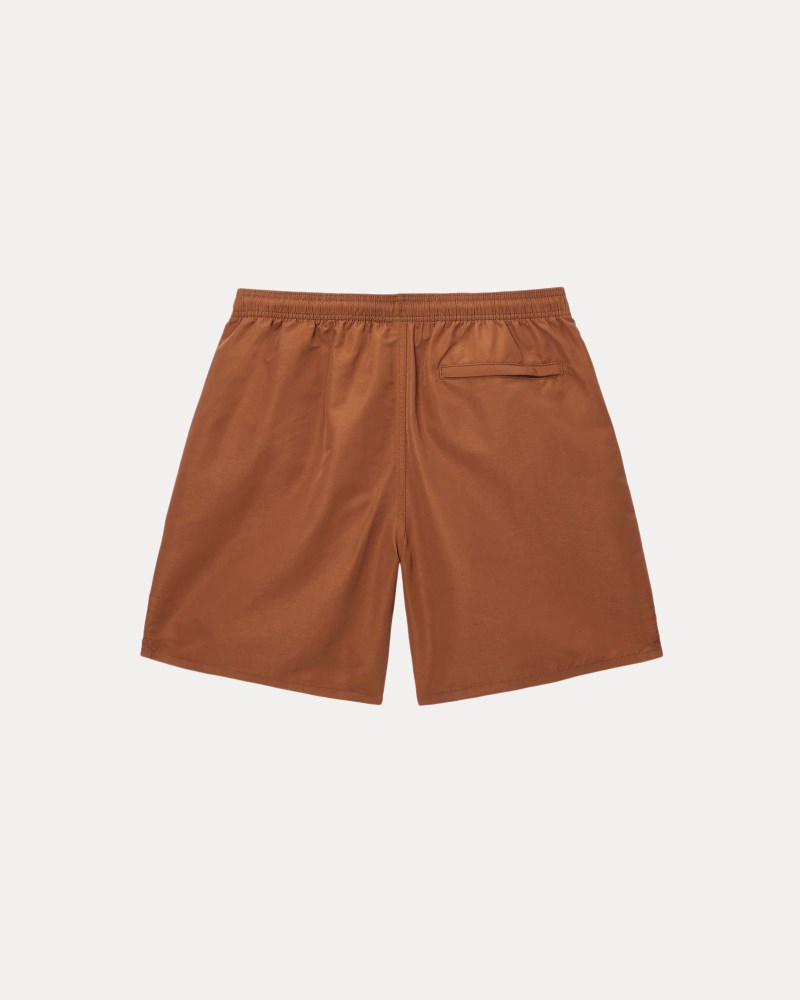 Stussy Shorts Brune - Stüssy Water Short Stock Herre UV39-5419M1